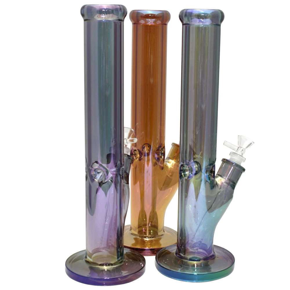 Photograph of product: 14'' Straight Shooter Colorful Heavy Duty Water Pipe