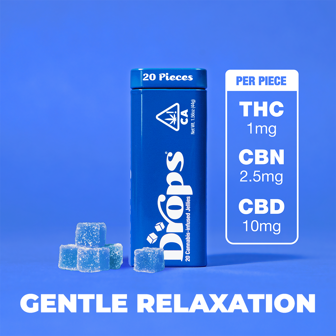 Photograph of product: Drops Enhanced Blueberry 20p 20mg