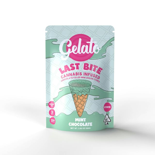Photograph of product: Mint Chocolate | Last Bite | 100mg