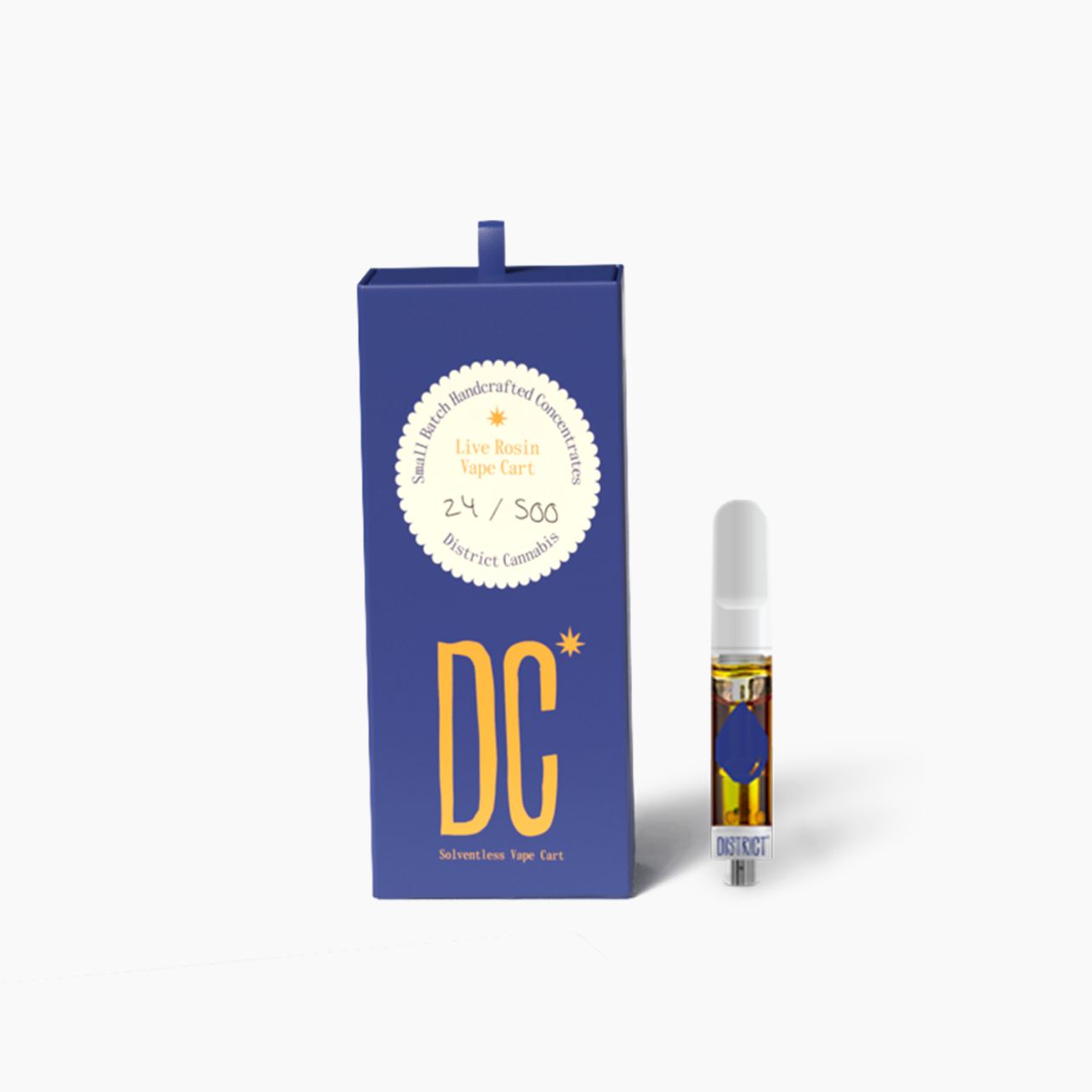 Photograph of Product: Sherbsicle Live Resin Cartridge - 1g