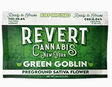 Photograph of product: Green Goblin - Kief Inf. Pre Ground - Revert - 14g