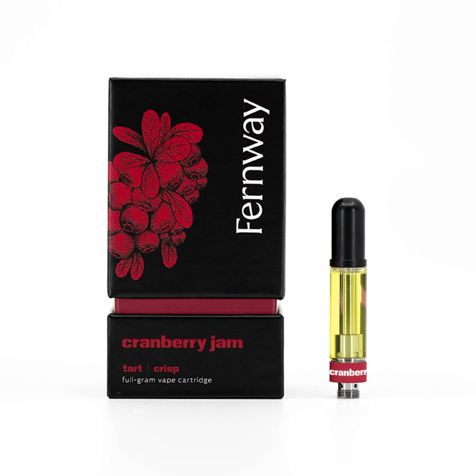 Photograph of product: Fernway Cranberry Jam Vape Cartridge 1g