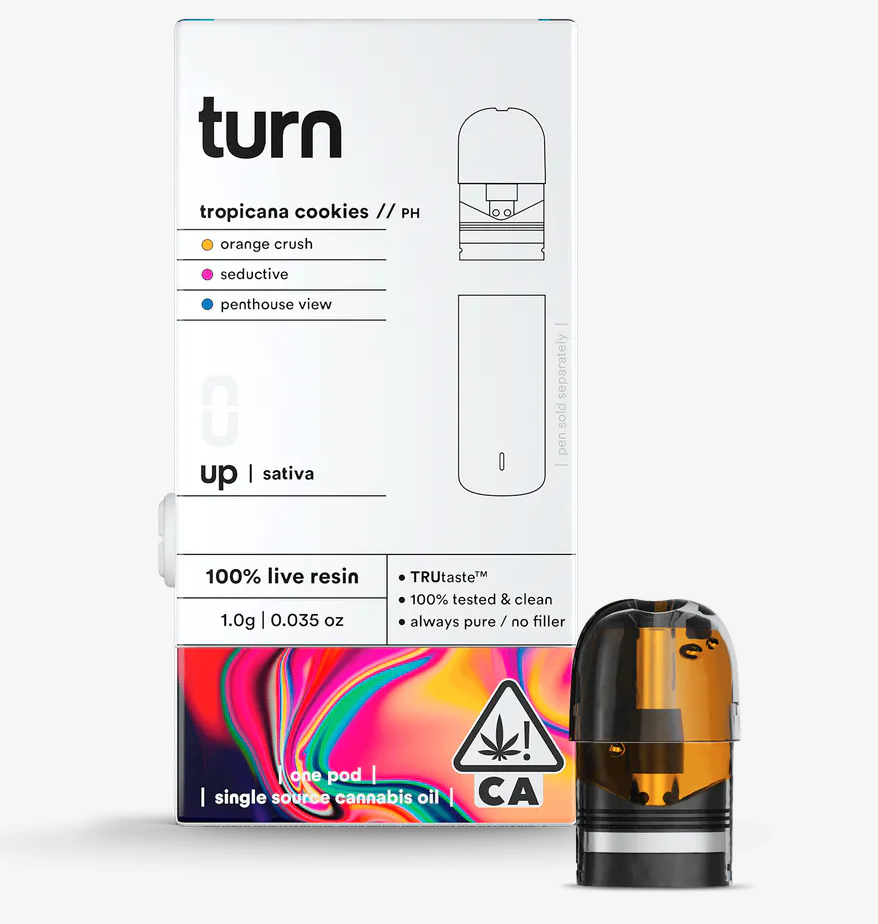 Photograph of product: TROPICANA COOKIES LIVE RESIN POD