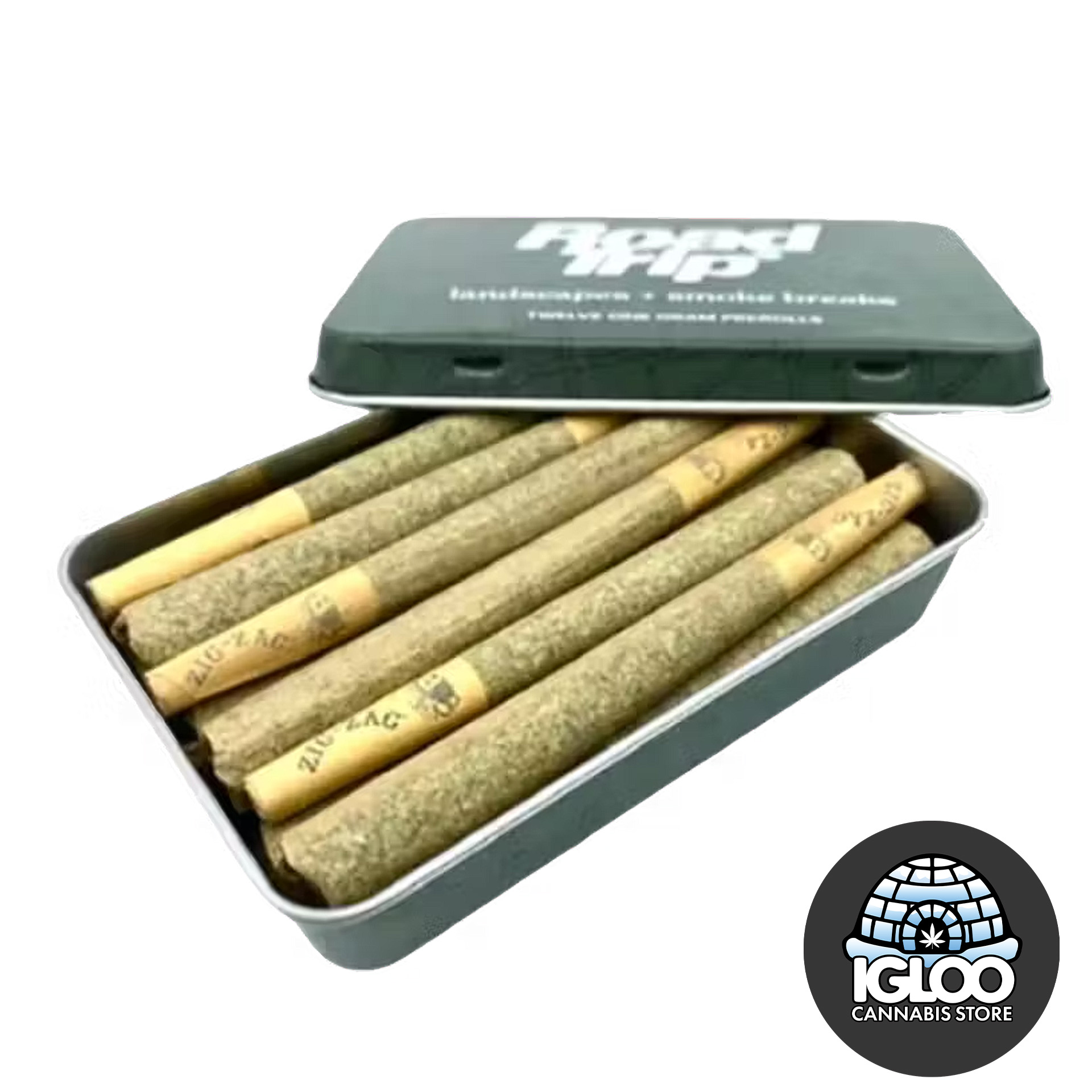 Photograph of product: Road Trip | 12x 1G Pre Rolls | Log Cabin OG (12g)