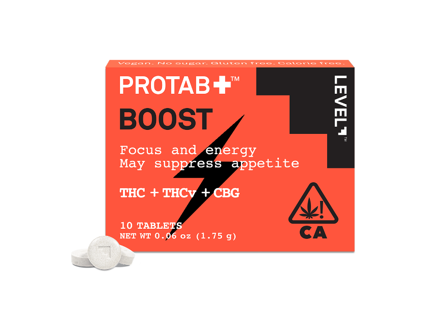 Photograph of product: Level - Protab + Boost - 250mg - 10ct Oral Tablet