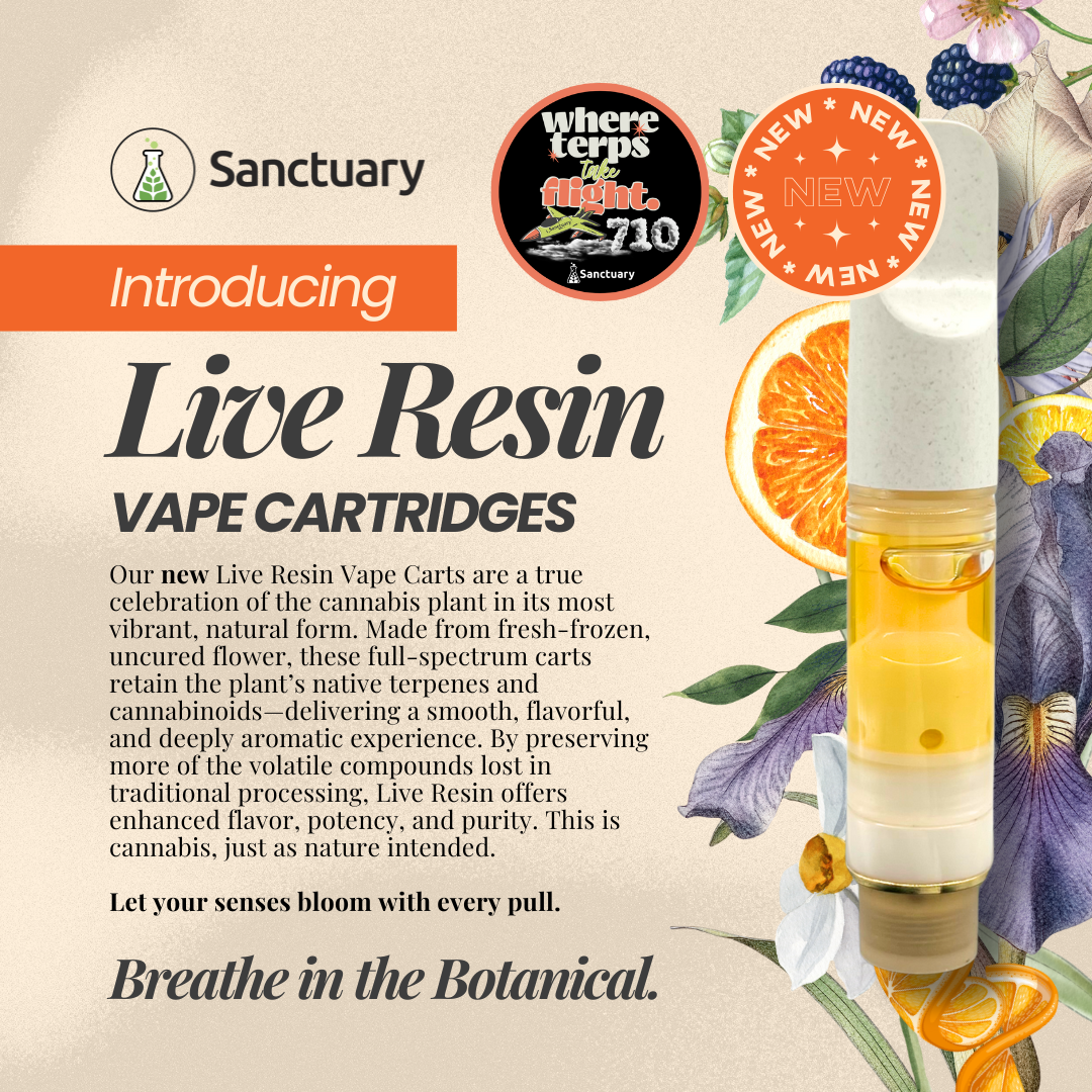 Photograph of product: 0.5g Chemtrail Cookies LIVE Resin Vape