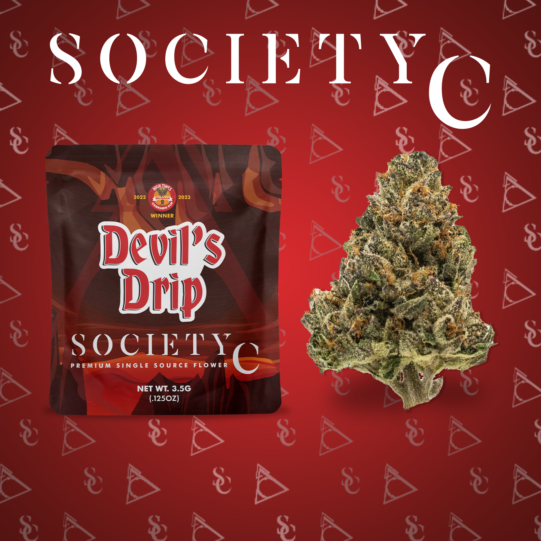 Photograph of product: Society C Devil's Drip - 28g