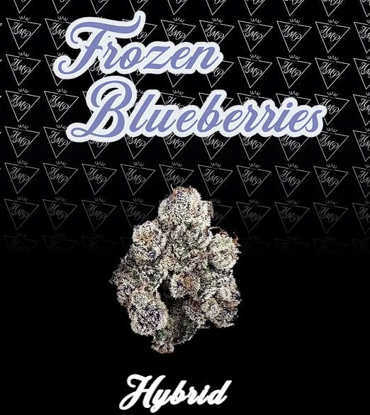 Photograph of product: Flower | Frozen Blueberries - 3.5g