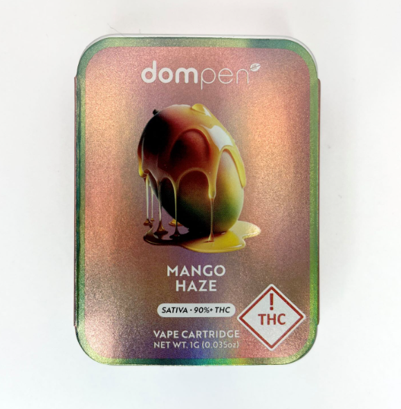Photograph of product: DomCart - 1g Cartridge - Mango Haze