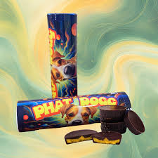 Photograph of product: PHAT DOGG | ORANGE COIN | 50mg