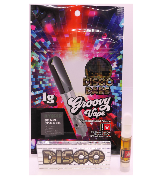 Photograph of product: Disco Dabs | Wedding Wreck Live Resin Disposable | 1g