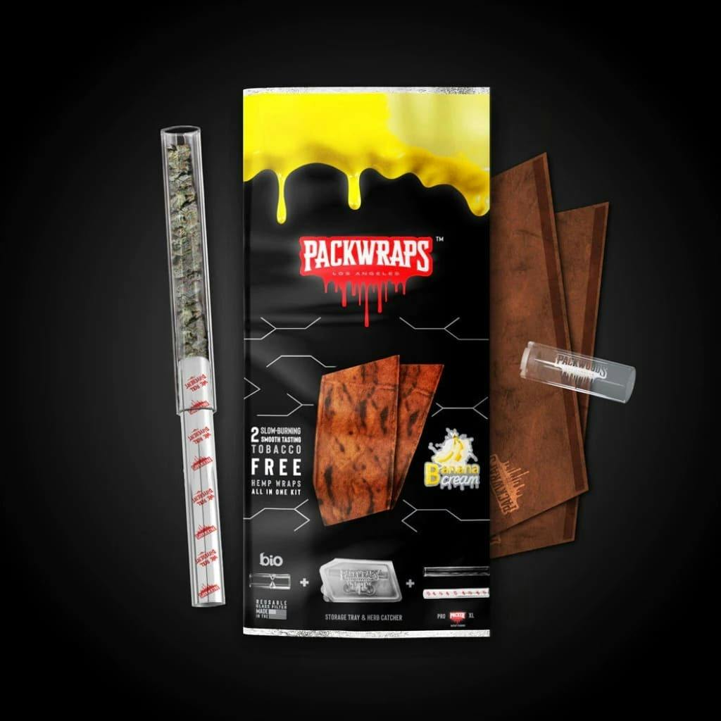 Photograph of product: Packwraps Banana Cream | 2 pk
