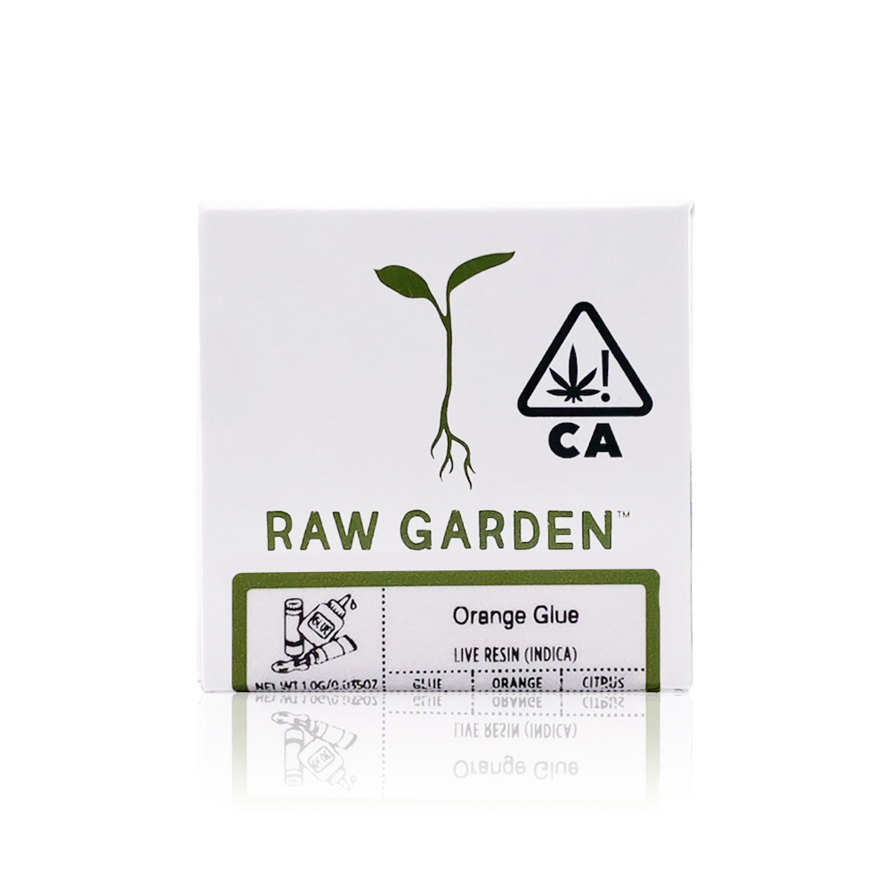 Photograph of product: Concentrate - Orange Glue - Live Resin - 1G