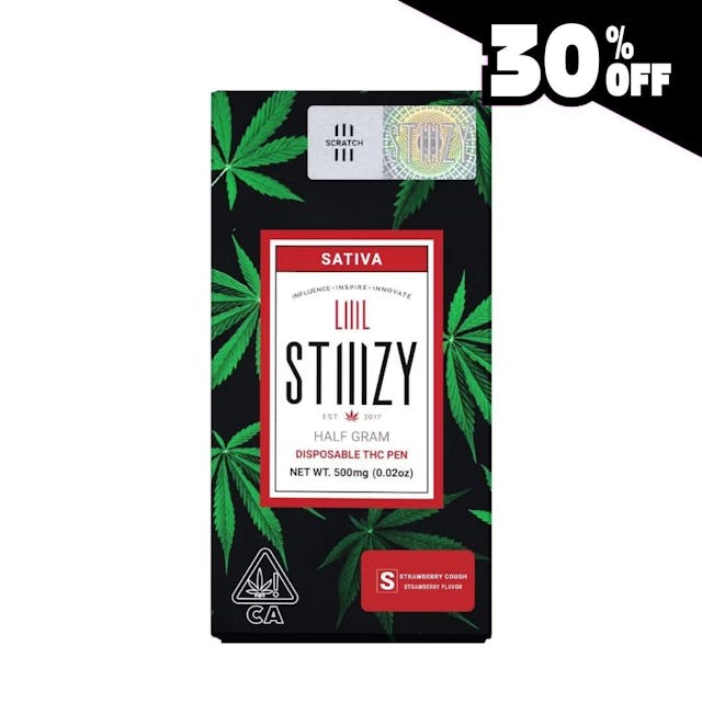 Photograph of product: Strawberry Cough - LIIIL All-In-One 0.5g - 