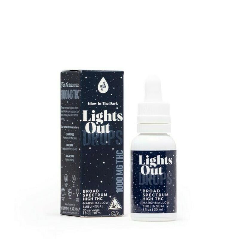 Photograph of product: Lights Out - ["1000mg"]