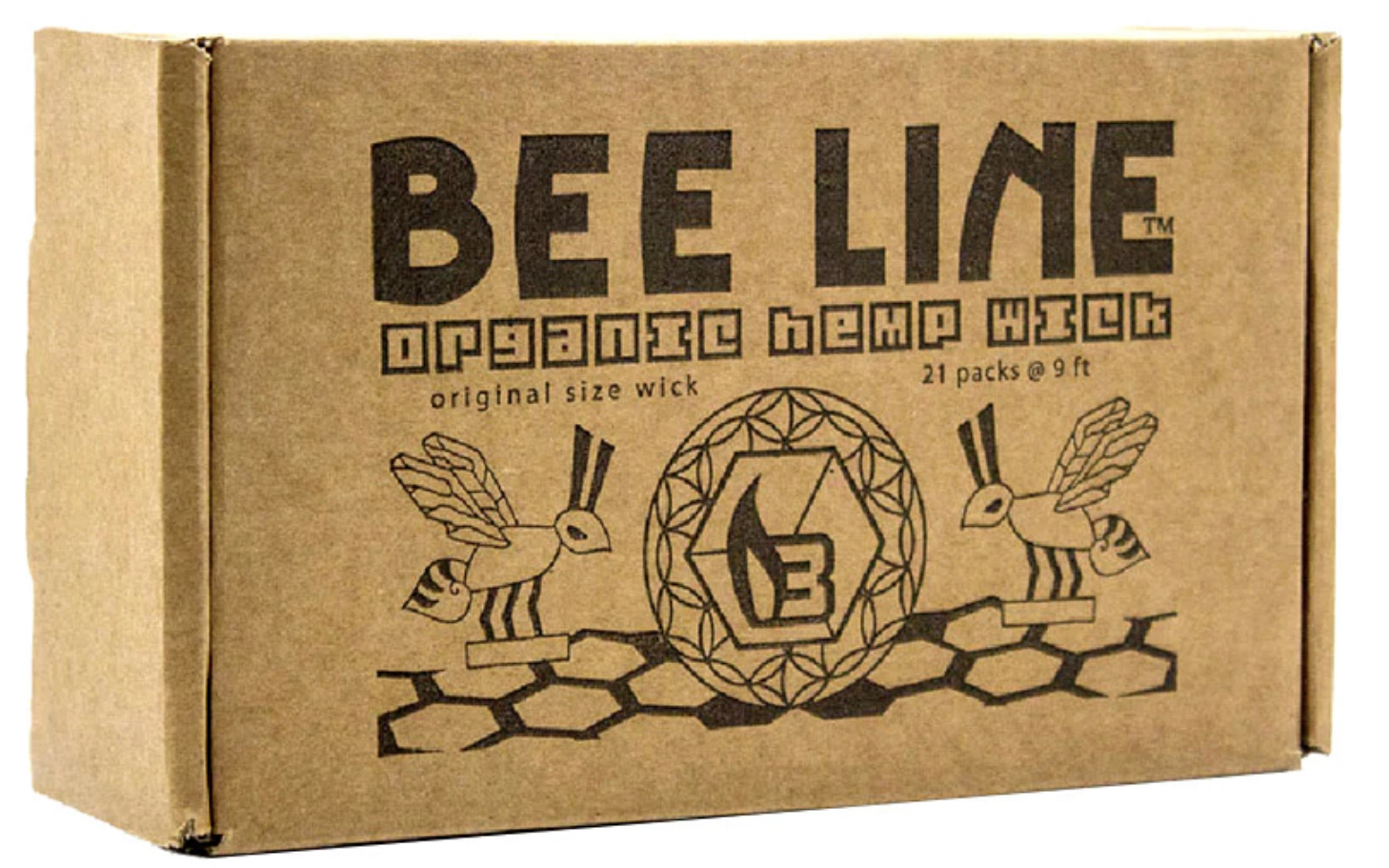 Photograph of product: Bee Line Original 9ft Organic Hemp Wick