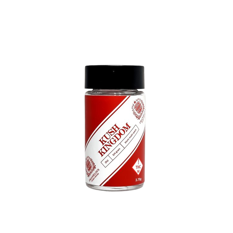 Photograph of product: Franklin's Stash House: Blunt Pack | Kush Kingdom | 0.75g ea | 5pk