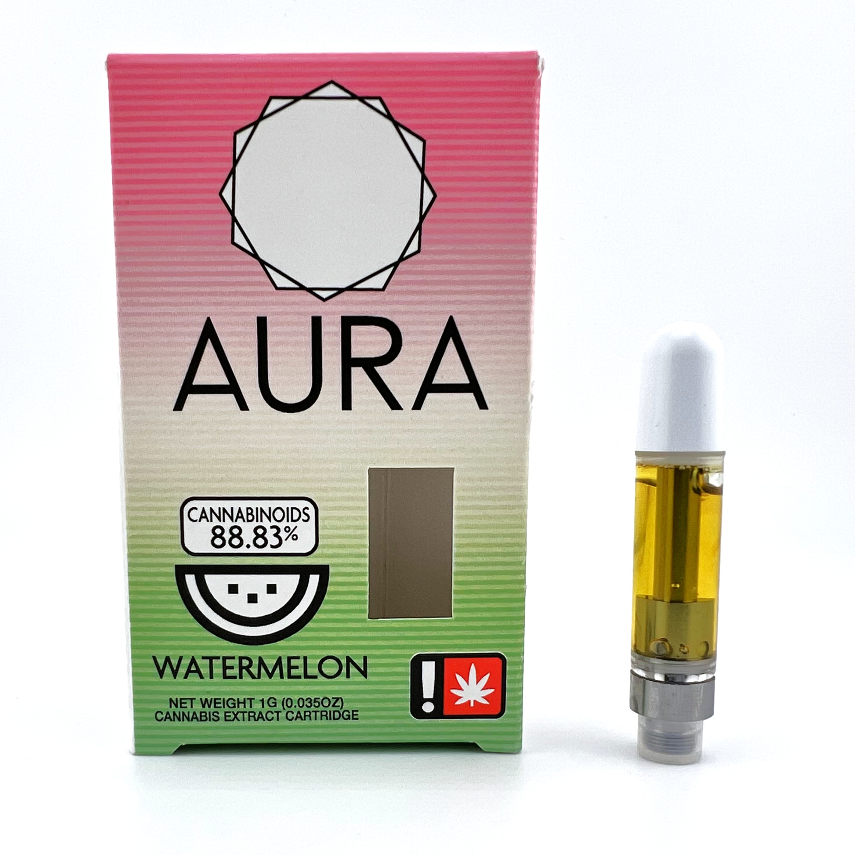 Photograph of product: Aura 1g Cart | Watermelon