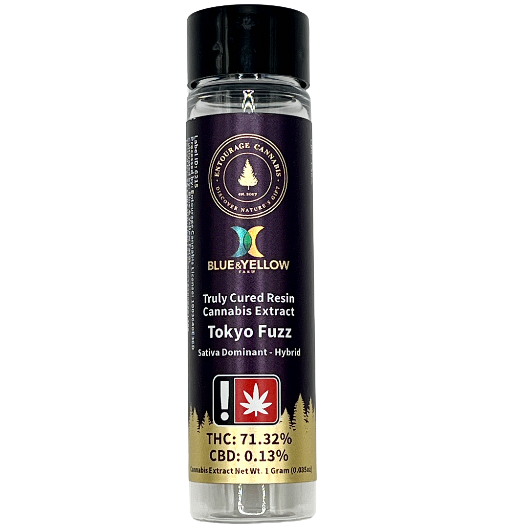 Photograph of product: CBD- Tokyo Fuzz 1G CR Cart (SH)