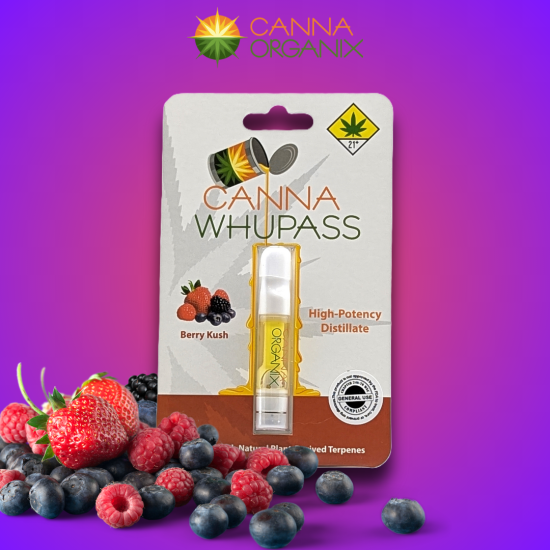 Photograph of product: Berry Kush Cartridge