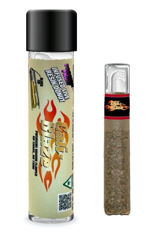 Photograph of product: Passion Fruit | Infused | Donut | 1.2g