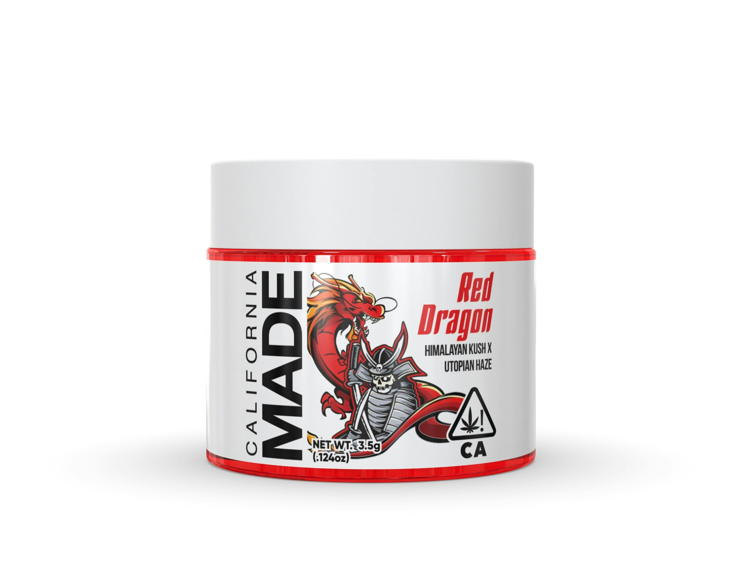 Photograph of product: Made Flower Red Dragon 3.5g