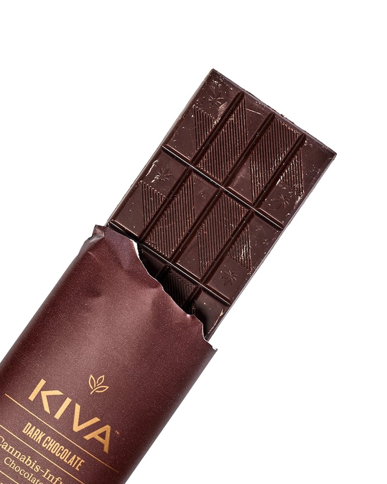 Photograph of product: Dark Chocolate Bar 20pcs 100mg