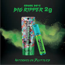 Photograph of product: Crude Boys Disposable Ghost Train Haze Vape