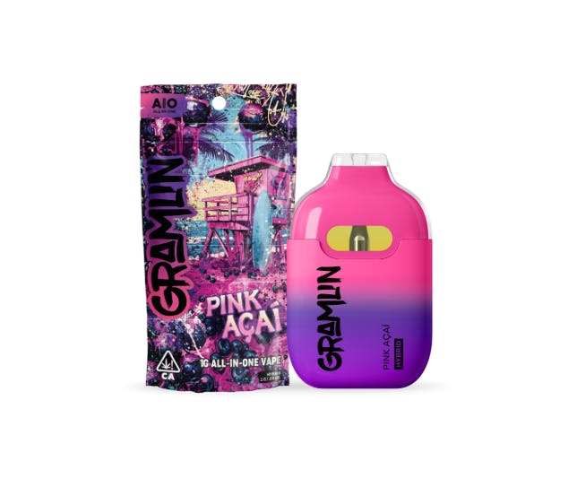 Photograph of product: Gramlin | Pink Acai All-In-One | 1g
