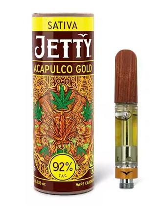 Photograph of product: Jetty Acapulco Gold Cartridge