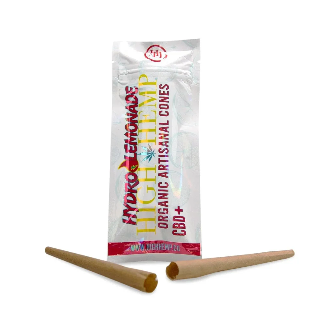 Photograph of product: High Hemp Cones | Hydro Lemonade | 2 Pack