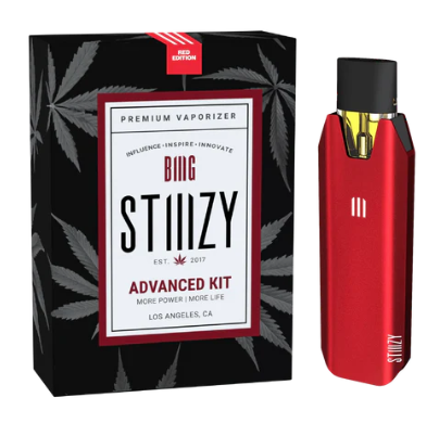 Photograph of product: STIIIZY Pro Variable XL Battery Red
