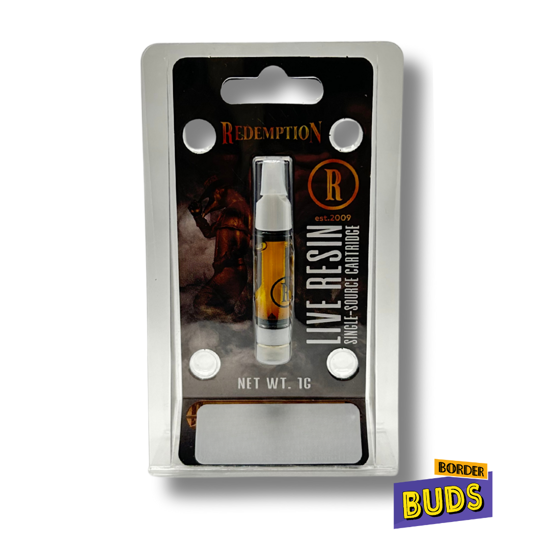 Photograph of product: Bubble Bath | Redemption | 1g | Live Resin Cartridge