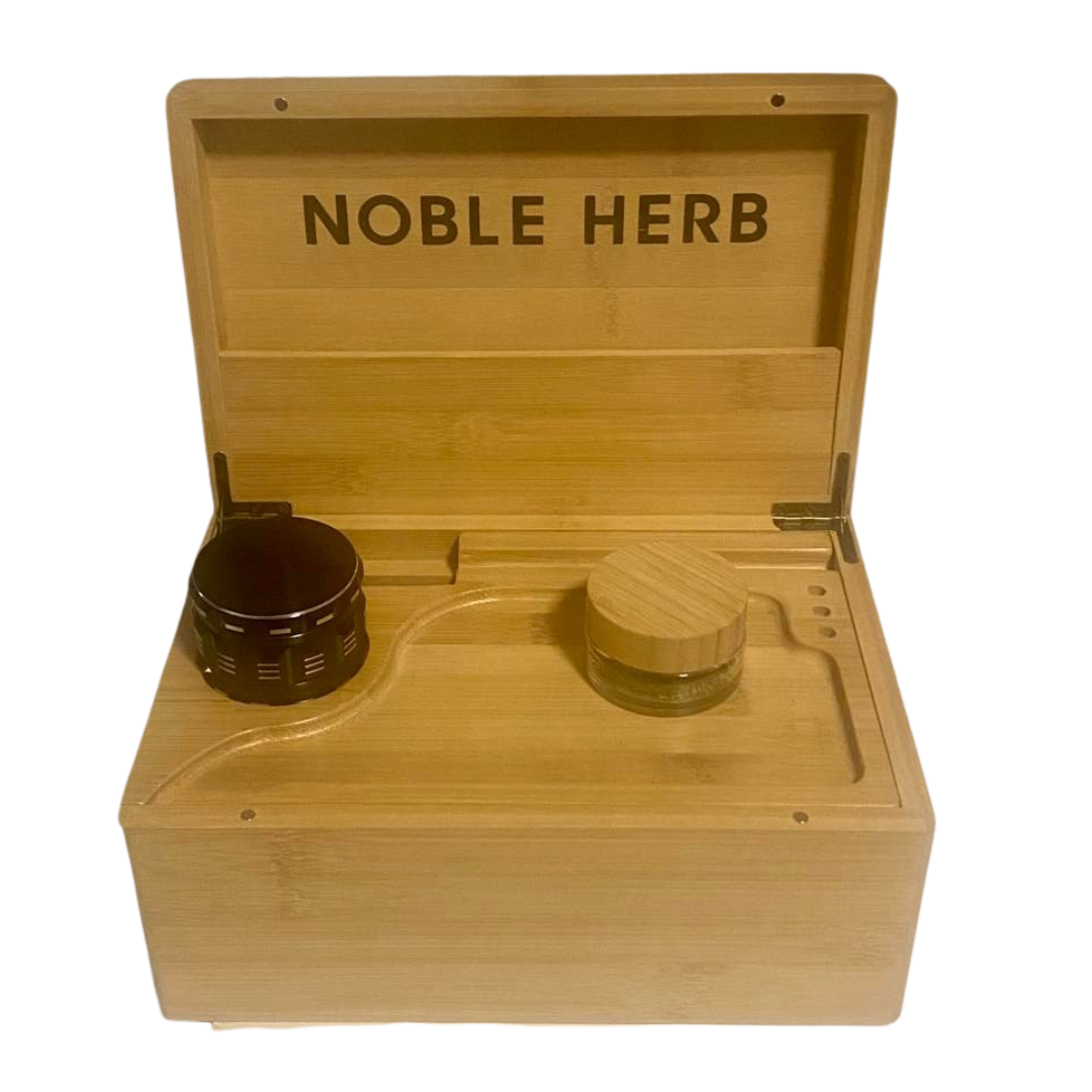 Photograph of product: Bamboo Stash Box