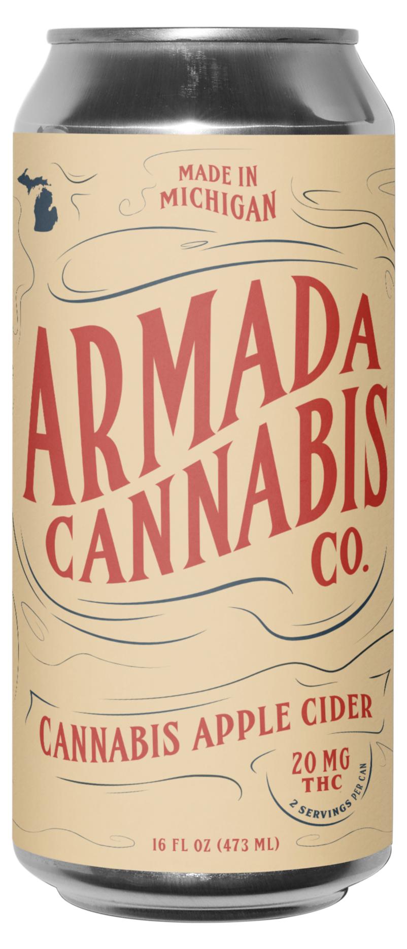 Photograph of product: ARMADA OUID! CO | Cider | Sparkling Sweet Apple | 20mg