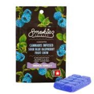 Photograph of product: Sour Blue Raspberry Single Piece Fruit Chew (I)