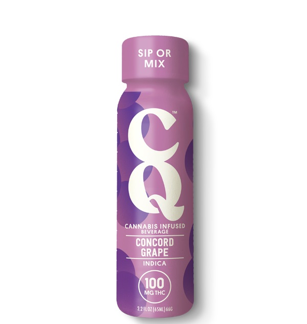 Photograph of product: Concord Grape Oui'd 2.2oz Oui'd Beverage 100mg