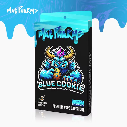 Photograph of product: Mac Pharms - Blue Cookie 1G Cartridge