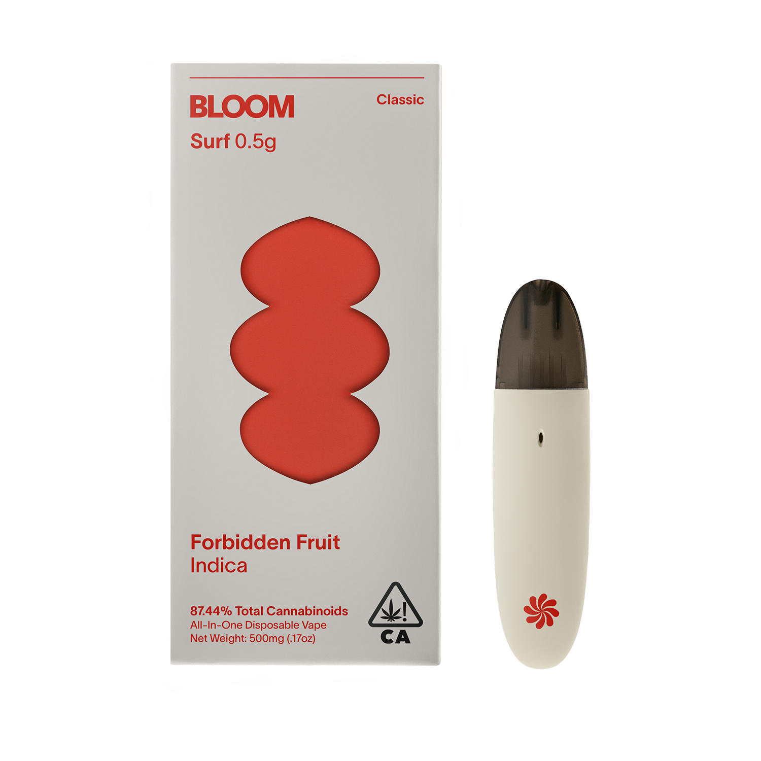 Photograph of product: Bloom Classic Surf | Forbidden Fruit | AIO  | .5g