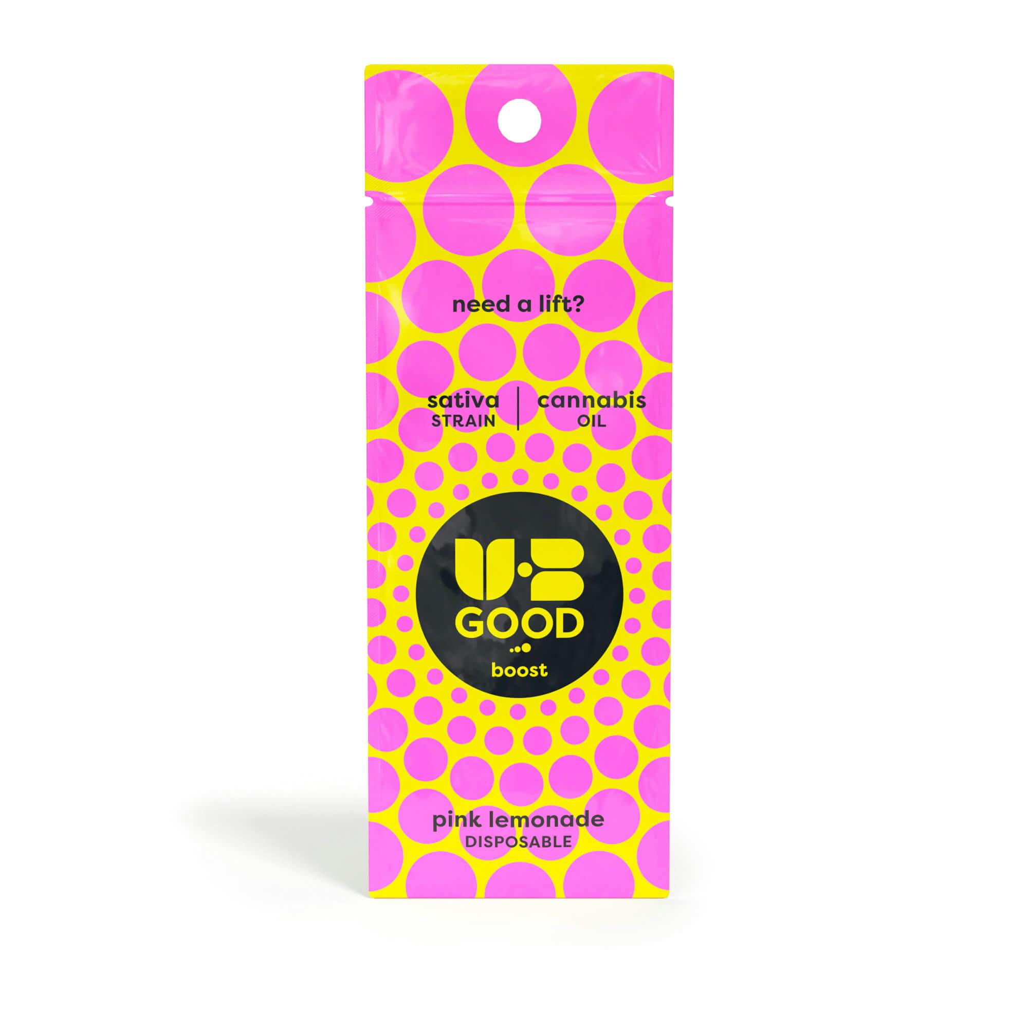 Photograph of product: Pink Lemonade Boost Disposable | 0.5g - 