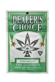 Photograph of product: Kiwi Melon - 200mg Gummies by Dealer's Choice