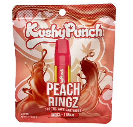 Photograph of product: Peach Ringz | Cartridge