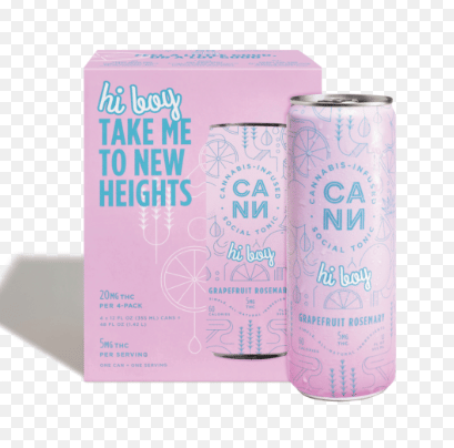 Photograph of product: Hi Boys Ruby Grapefruit 4pk - 