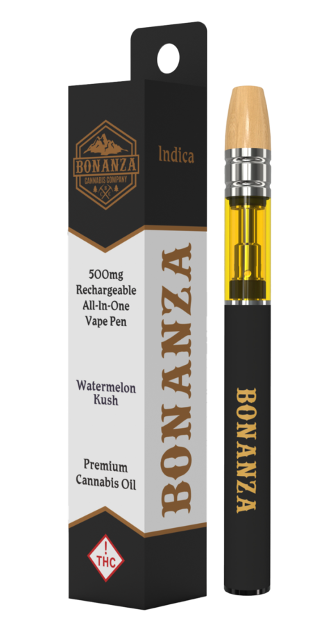 Photograph of product: Bonanza (I) Watermelon Kush All-In-One Disposable