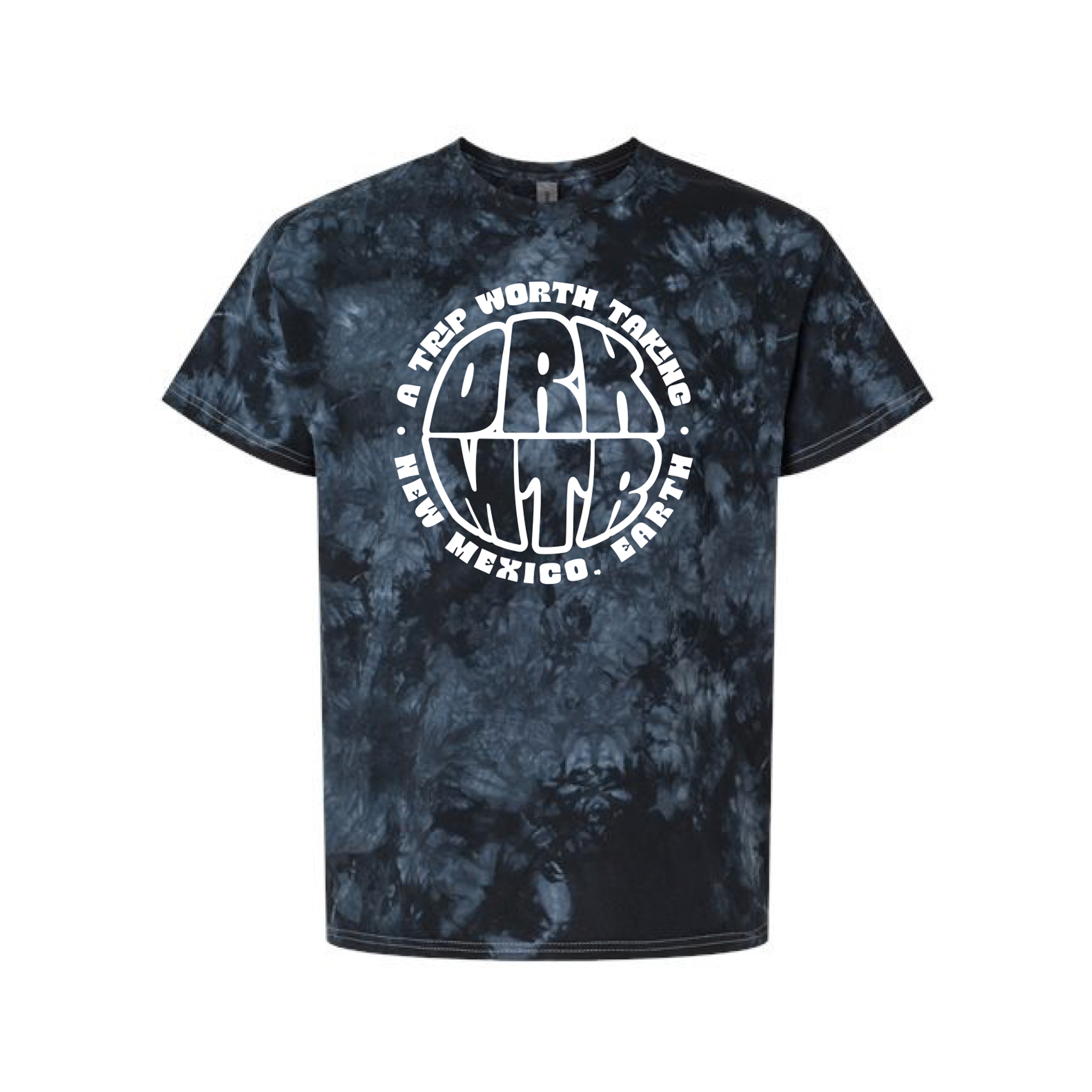 Photograph of product: Blue Tie Dye T-Shirt