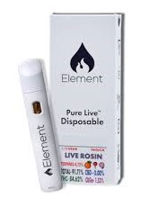 Photograph of product: Element - Pure Live Rosin Disposable - - Purple Drank