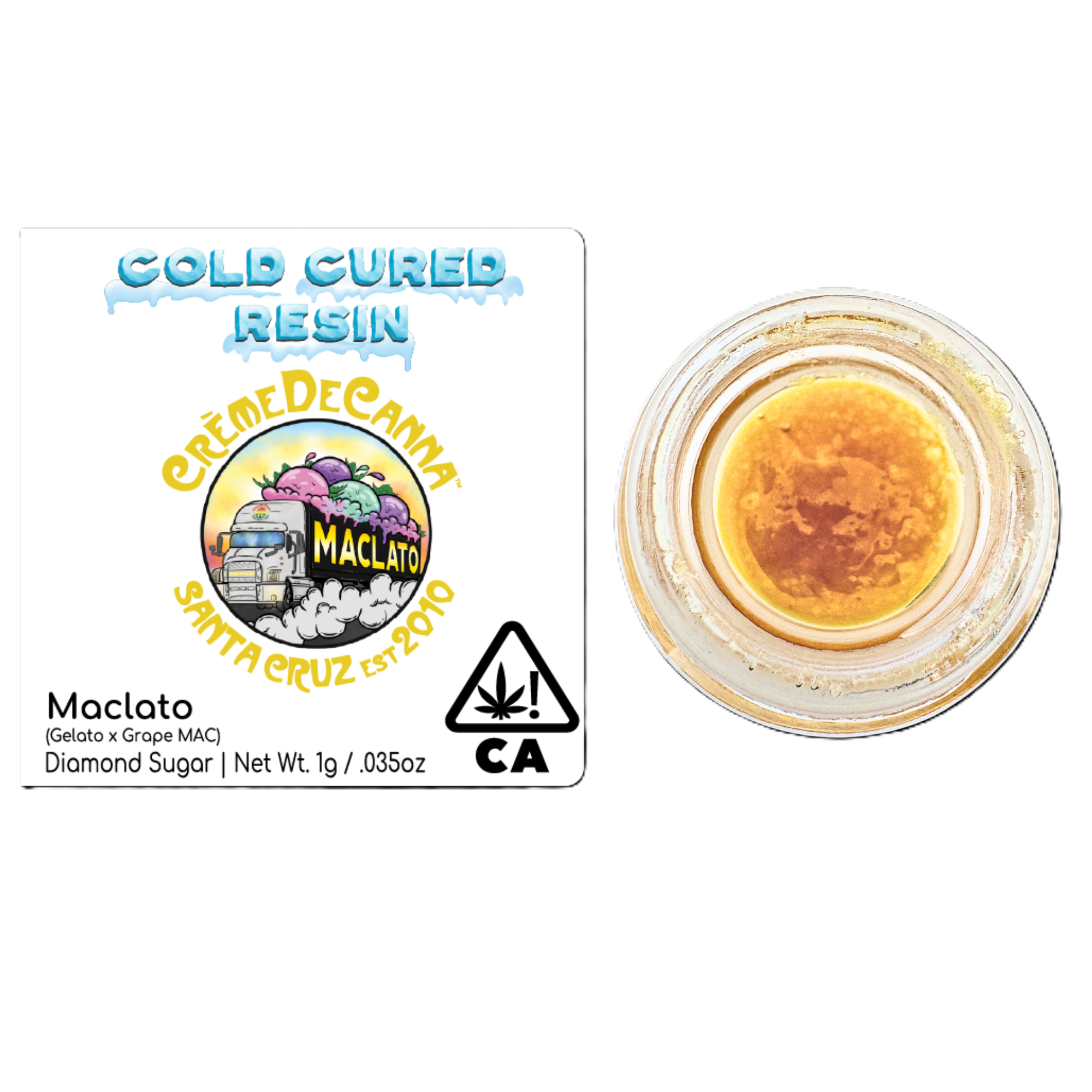 Photograph of product: Creme De Canna Maclato Oui'd Diamond Sugar, 1g