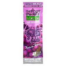 Photograph of product: Juicy Hemp Wraps Terp Enhanced - Purple Gelato - 2pk