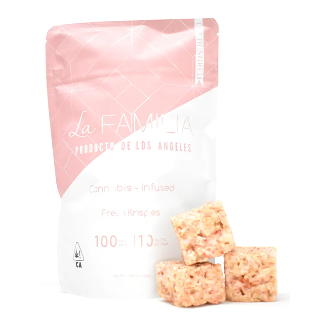 Photograph of product: Fresa Krispy Bag 100mg