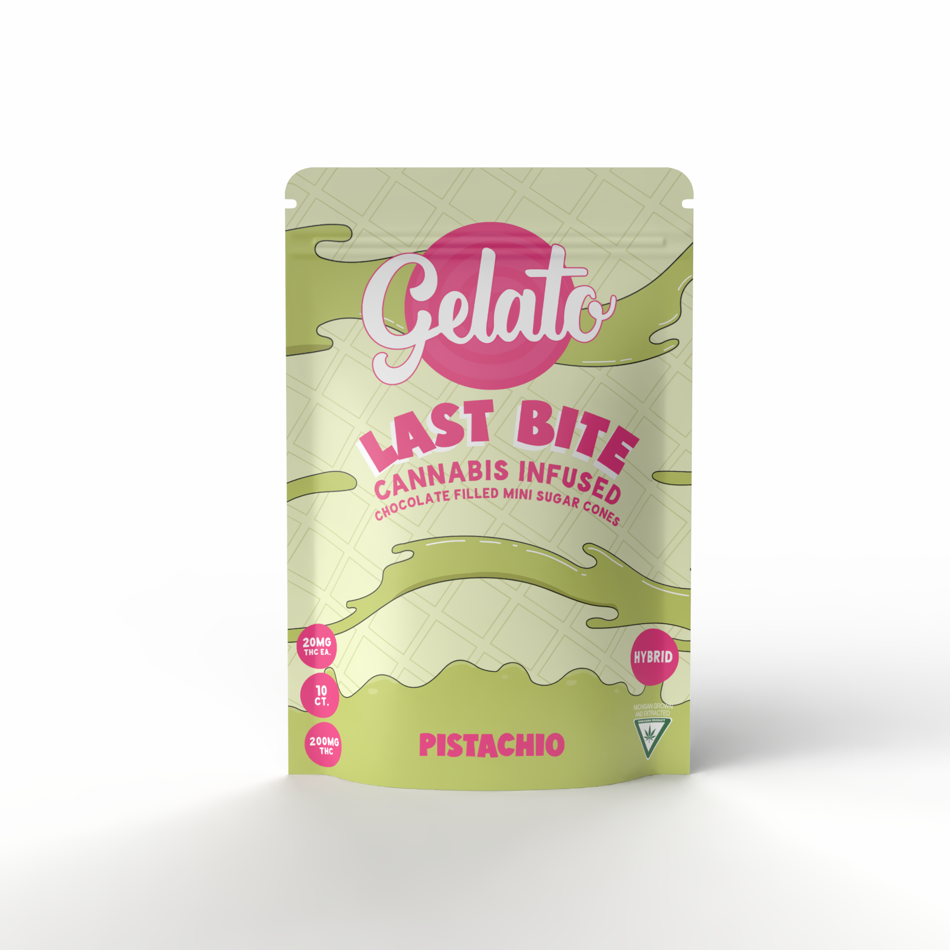 Photograph of product: Pistachio Sugar Cone